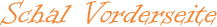 Schal Vorderseite