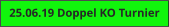 25.06.19 Doppel KO Turnier