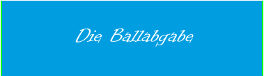 Die Ballabgabe